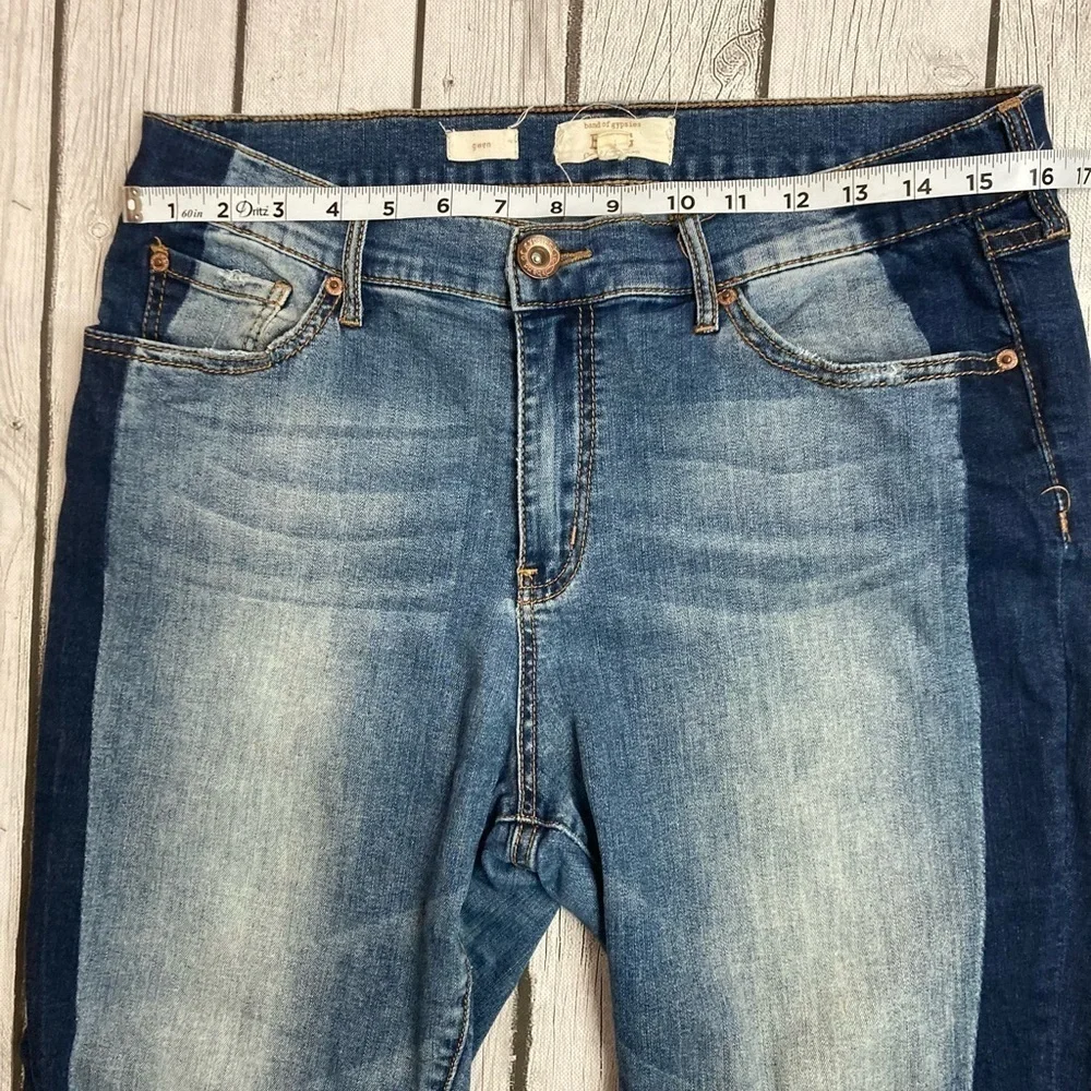Band of Gypsies Two Toned Gwen Jeans